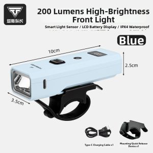 TOSUOD | Waterproof Bright Long Battery Life Bike Light