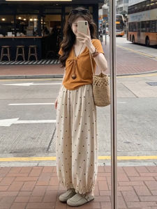 SUSIEYUAN | Stylish Unique Dots Womens Two-Piece Outfit