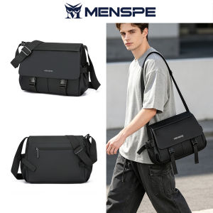 MENSPE Men’s Shoulder Bag Mini Cross Body Bag Casual Lightweight Messenger Bag Large Capacity Waterproof Leisure Street Bag Travel Bag Outdoor Riding Bag For Men