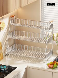 evesigar | Kitchen Multi-functional Spice Rack Shelf