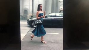 2020 Los Boutique Elegant High Heels Fashion Heel Sandals Women Shoes Summer Wear Casual Street Wear Slip-on Shoes