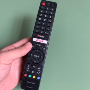 Điều khiển tivi Sharp GB326WJSA bản không giọng nói Remote sharp TV Smart - Hàng mới 100% tặng kèm pin bấm tv sáp