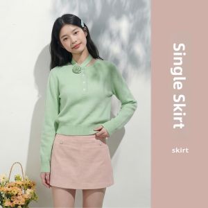 YUEZHONGWEI | Dopamine Fashion Turtleneck Knitwear Slim Fit Short Style