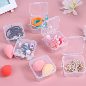 6Pcs Plastic Storage Collection Box Jewelry Container Hair Accessories Makeup Tools Organizer Holder Hardware Tool Storage