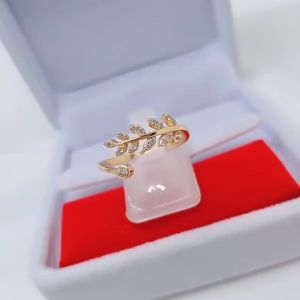 Cincin Fleksibel Wanita Aksesoris Fashion Awet Tahan Lama Anti Karat Cocok Untuk Harian G8-2B