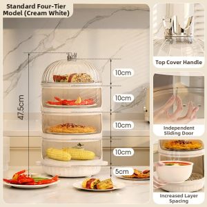 Leftovers Storage Kitchen Shelf Multi-functional Multilayer