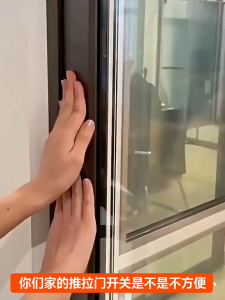 Heavy Duty Self Adhesive Sliding Door Handle Matte Black Space Aluminum Punch-Free Stick On Pull for Glass Door Cabinet Wardrobe Balcony Self Adhesive Sliding Door Handle Matte Black Punch-Free Aluminum Stick-On Pull for Glass Door Cabinet Win