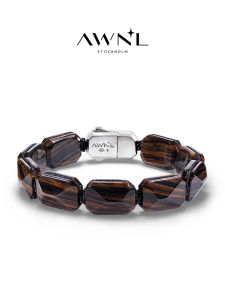 Good Fortune Geometric Red Obsidian Bracelet