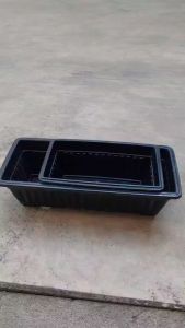 กระถางต้นไม้ แบบยาว กระถางยาว กระถางปลูกผัก กระถาง ไม้ดอก ไม้ประดับ