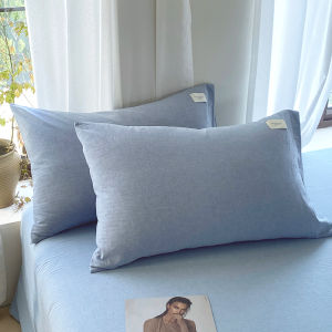 2024 New Pure Cotton Pillowcase Pair 40x60 Childrens Full Cotton Pillow Core Inner Case 48cmx74cm Bedding Accessories