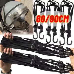 60/90 ซม. เชือกยางยืดรัดสัมภาระติดหมวกกันน็อค / สายรัดสัมภาระติดเบาะหลังมอเตอร์ไซค์ / สายรัดกล่องจักรยาน / เชือกยางยืดอเนกประสงค์