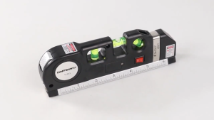 Penggaris Laser Meteran Horizontal 250CM + Waterpass || Alat Pertukangan Perkakas Barang Unik Murah -REX-MART (BAYAR DITEMPAT/COD)