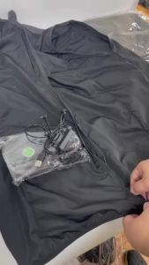 Men Summer Air Conditioning Clothing Fan Cooling Vest 2022 New USB Charging Cooling Sport Man Outdoor Solid Color Coat Plus Size