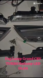 FOG LAMP FOGLAMP LAMPU KABUT LED & HALOGEN HONDA GRAND CRV 2015 2016 2017 LAMPU BUMPER DEPAN CRV