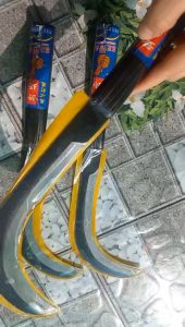 Liềm cắt cỏ cắt rau ngoặc cây cán dài sắc bén