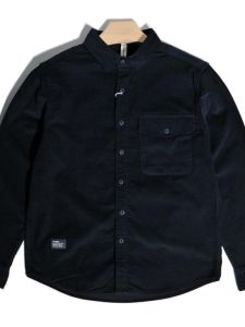 Corduroy Long Sleeve Cotton Shirt Mens Casual Style Warmth Insulated Standard Fit Youth Popular Daily Wear American Leisure