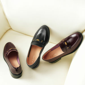 BASTO Womens Loafers Platform Shoes รองเท้า loafer รองเท้าส้นตึก A4711