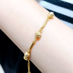 Gelang Titanium Rantai Polos Mix Boba GLT-508