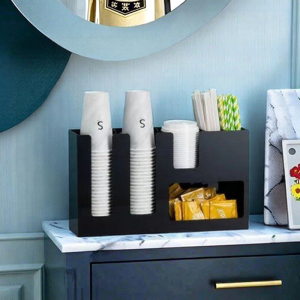 Multi-purpose Paper Cup Holder 6-sections