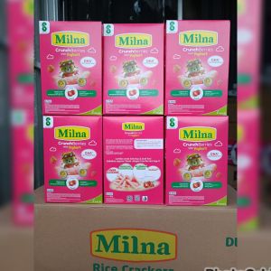Milna Crunch Cheese Ukuran 20gr Dengan Bayam & Brokoli/Berries with yogurt Usia 8Bulan keatas