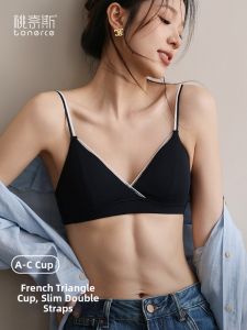 TONERCE | Bralette Push Up Bra Thin Strap Modal No Underwire
