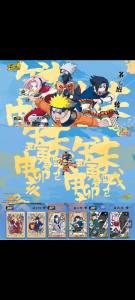 KAYOU Genuine Naruto Cards Box Anime Figure Card Booster Pack Sasuke Collection Flash Card Toy Birthday Christmas Gift for Kids