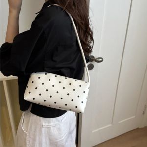 FQ1 Korean style mini polka dot shoulder bag niche trend versatile fashionable crossbody bag for women QF1