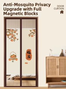 Rèm Chống Muỗi Bán Trong Suốt Không Khoan Tự Dính Từ Tính