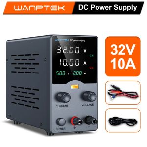 Adjustable Laboratory Power Supply 30V 10A 4-Digit Display DC Switching Power Supply USB/Type-C Fast Charging