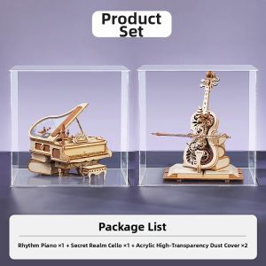 JINWUCHUANGYI | Stress Relief DIY Rotating Ferris Wheel Music Box