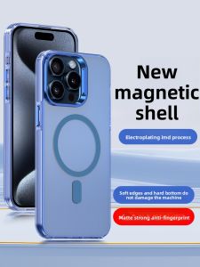 RISEOUS | Vỏ Bảo Vệ Toàn Diện Chống Lỗi Vân Tay với Sạc Từ cho iPhone 16 Pro Max 15 14 Pro Max 16 Plus 13