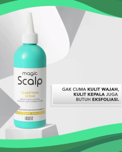 INAURA PAKET Magia Scalp Care Solusi Scrub 250ml + Shampoo 250ml Perawatan Rambut Ketombe Kering