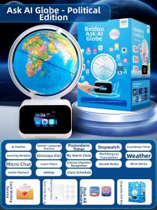 DIPPER | AI Learning 3D Floating AR Globe Time Manager