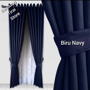 Gorden Blackout Import 12 Lobang 6 Gelembung Tinggi 230 cm 250 cm 270 cm Hordeng Pintu Murah