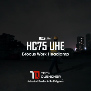Nitecore HC75 UHE Headlamp 3000 Lumens - Spotlight & Floodlight Mode - USB-C - 5500mAh Battery -IP68