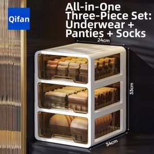 ZHIFAN | Triple Function Drawer Storage Box