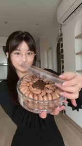 hạt điều xếp hoa rang muối hộp 500g - nông sản tây nguyên