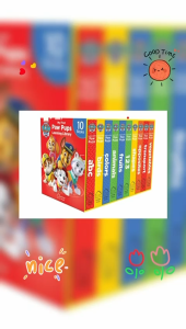 My First Paw Pups Learning Library: Boxset of 10 Board Books For Children