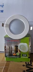 Đèn dowlight âm trần 5W Lohasun ánh sáng ấm 3000K (lỗ khoét #90)
