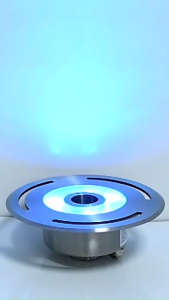 Đèn Bánh Xe Toàn Thân INOX Cao Cấp 6W 24VAC Đèn Led Âm Nước Lắp Cho Đài Phun Nước