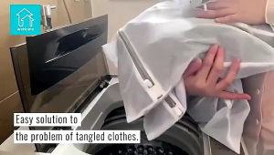 Home Laundry Washing Bag Mesh Clothes Storage Bag Washing Machine Protection Net Mesh Travel Portable Organizer