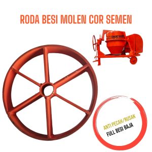 RODA MOLEN SEMEN COR // RODA BESI MESIN MOLEN SEMEN