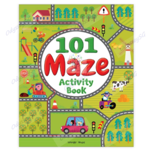 101 Maze children activity book - Age 4 and above