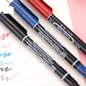 20pcs/ 10pcs 3 Color Multi Function Dual Tip Waterproof Permanent Twin Marker Pens