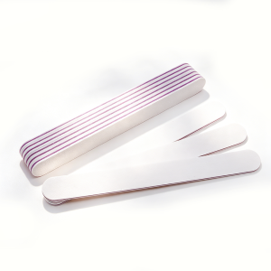 1/3/5Pack Double Sided White Nail Files Washable Sand Nail Buffer Professional Manicure Pedicure Tools for Acrylic Natural nail