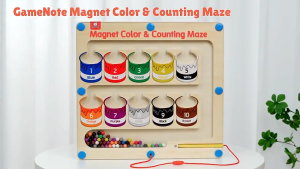 1-3Years old Early Education Toy Magnetic Color Sorting Board and Number Maze Magnetic Toy Learning
