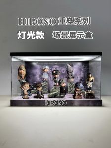 HIRONO Little Wild 5th Generation Reshaped Collectible Figure Blind Box Scene Display Case Suitable for POPMART Bubble Monster