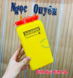 Bình Hủy Kim Y TếBình Đựng Vật Sắt Nhọn 15L/68L