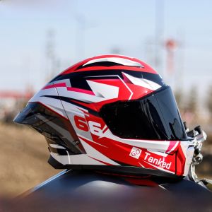 TANKED | All-Season Bluetooth Ready Racing Motorcycle Full Face Helmet