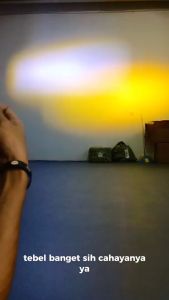 Lampu LED LASER 12D 4x4 Projector Hi Lo 3 inch Sorot Tembak 4 CHIP CSP